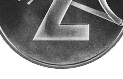 2 centimes, without mint mark