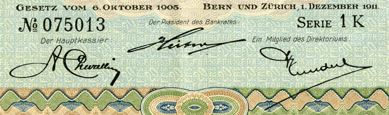20 Franken, 1911