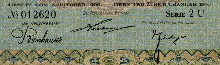20 Franken, 1916