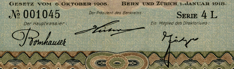 20 Franken, 1918