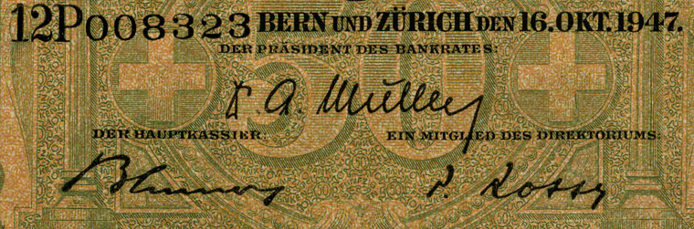 50 francs, 1947